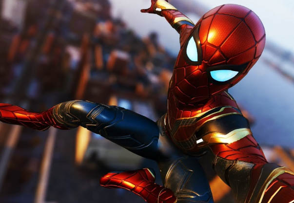 iron spider-man suits
